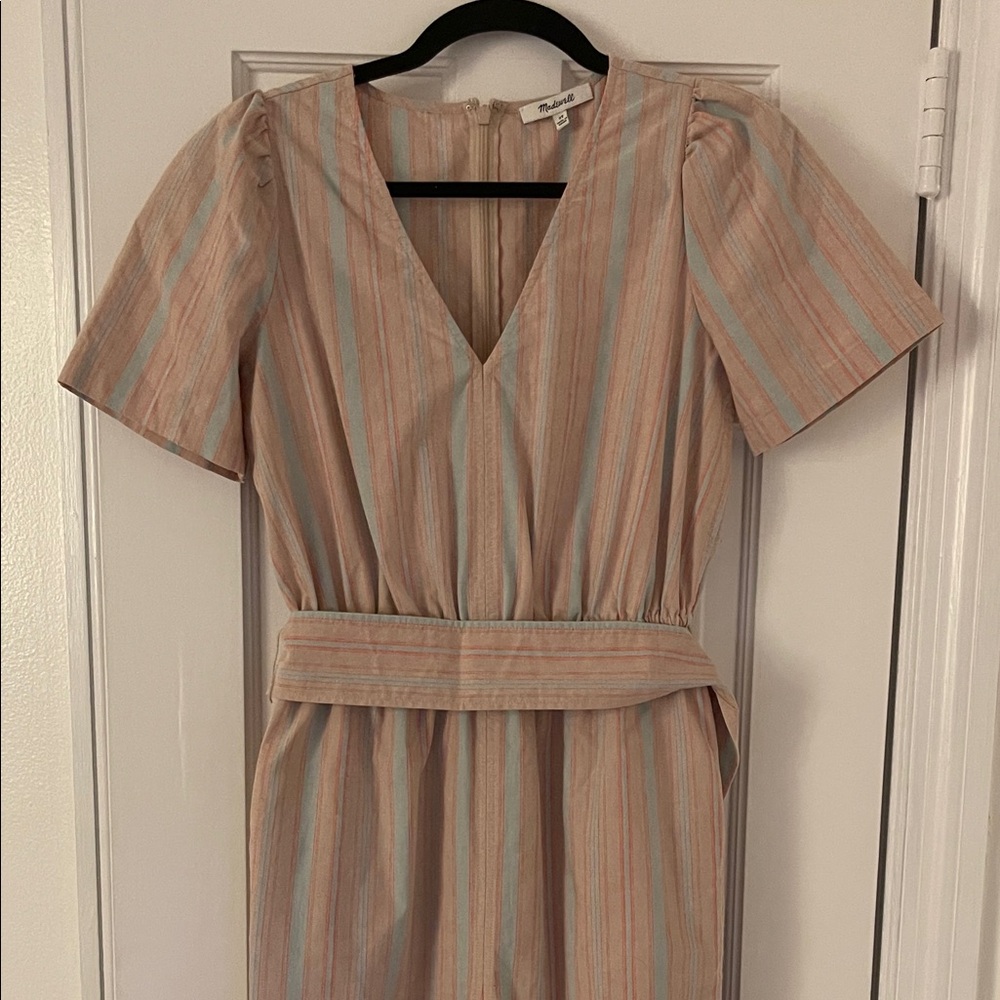 Madewell Multicolor Striped Jumpsuit